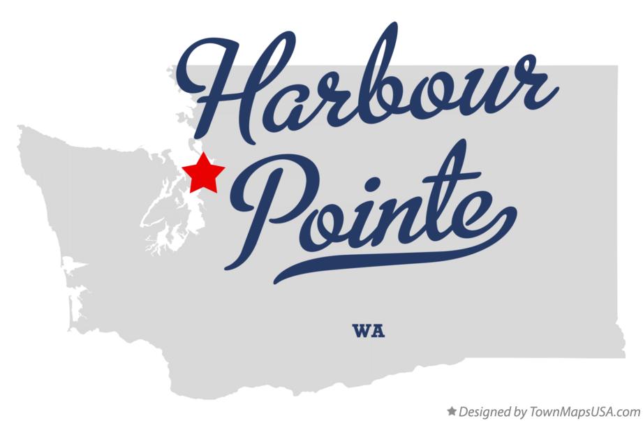 Map of Harbour Pointe Washington WA