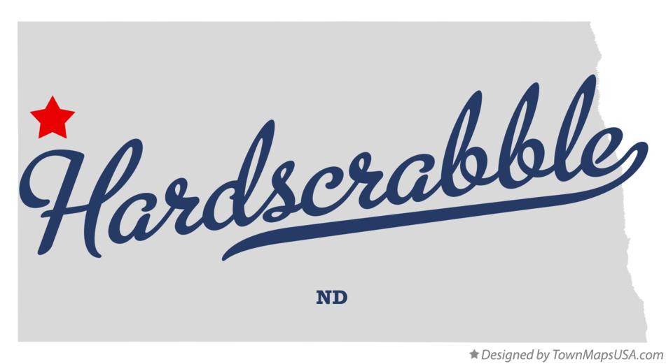 Map of Hardscrabble North Dakota ND