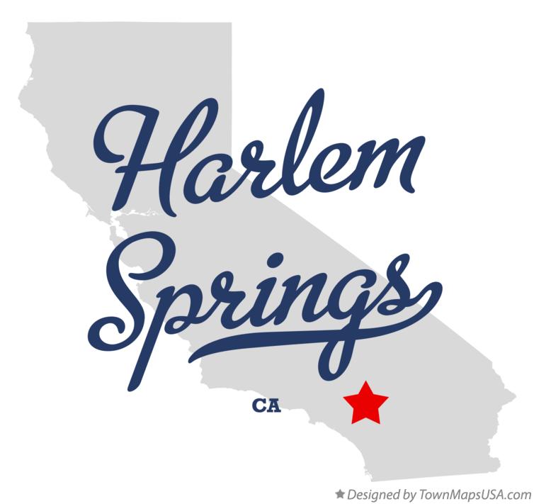 Map of Harlem Springs California CA