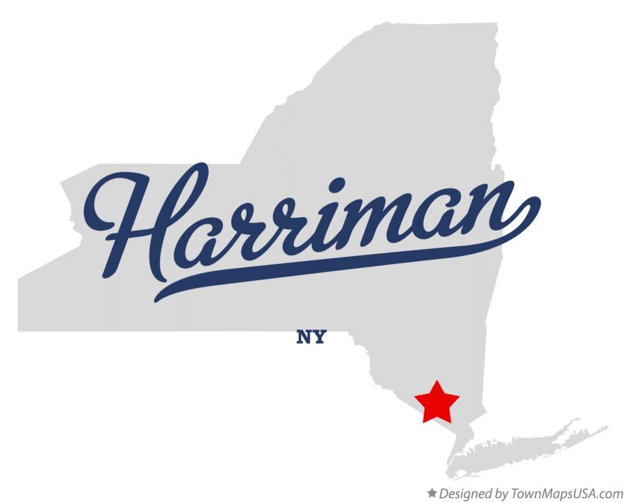 Map of Harriman New York NY