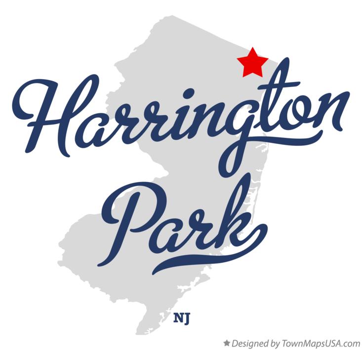 Map of Harrington Park New Jersey NJ
