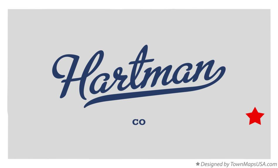 Map of Hartman Colorado CO