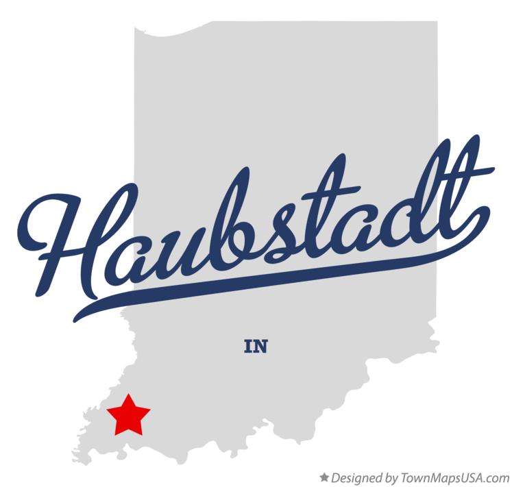 Map of Haubstadt Indiana IN