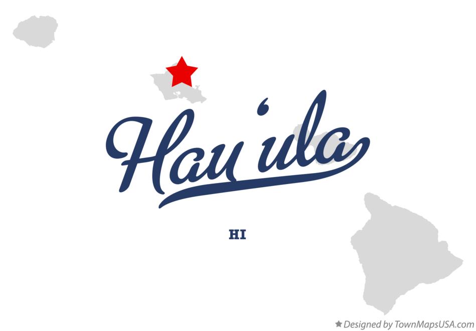 Map of Hau‘ula Hawaii HI