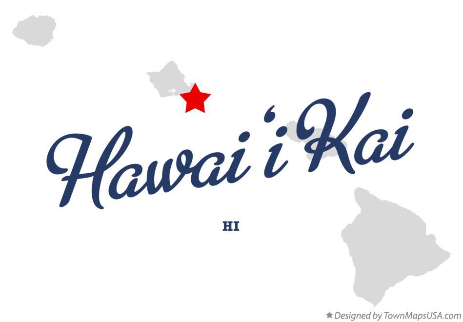 Map of Hawai‘i Kai Hawaii HI