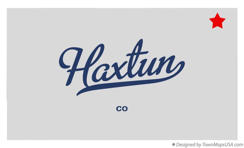 Map of Haxtun Colorado CO