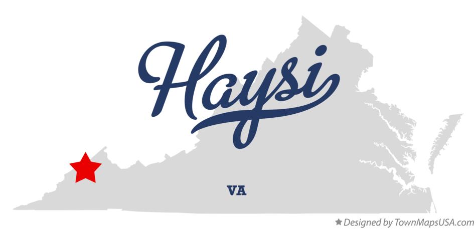 Map of Haysi Virginia VA