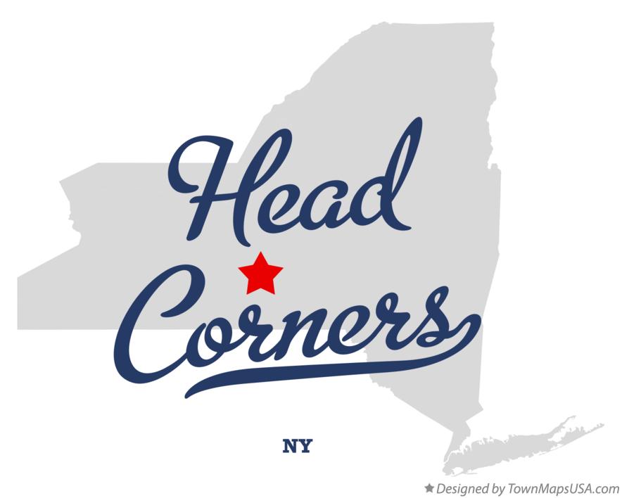 Map of Head Corners New York NY