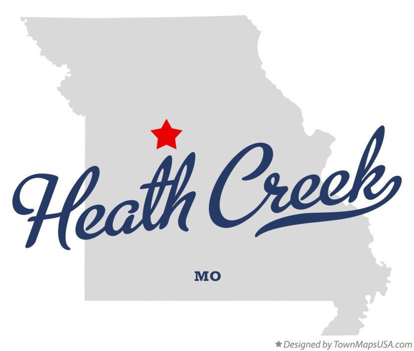 Map of Heath Creek Missouri MO