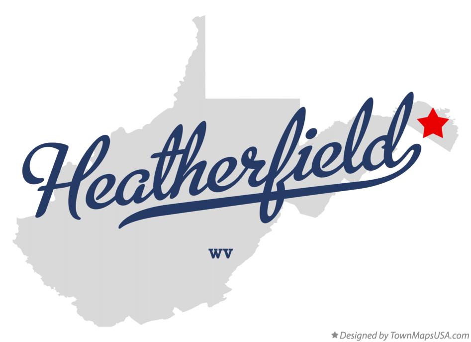 Map of Heatherfield West Virginia WV