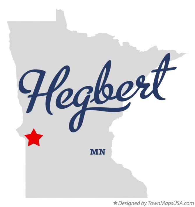 Map of Hegbert Minnesota MN