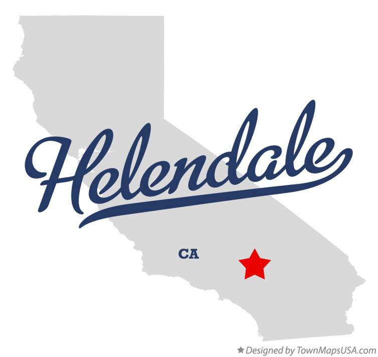 Map of Helendale California CA