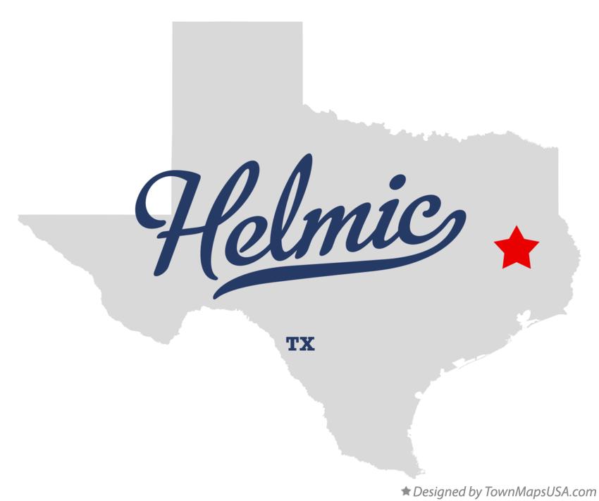 Map of Helmic Texas TX