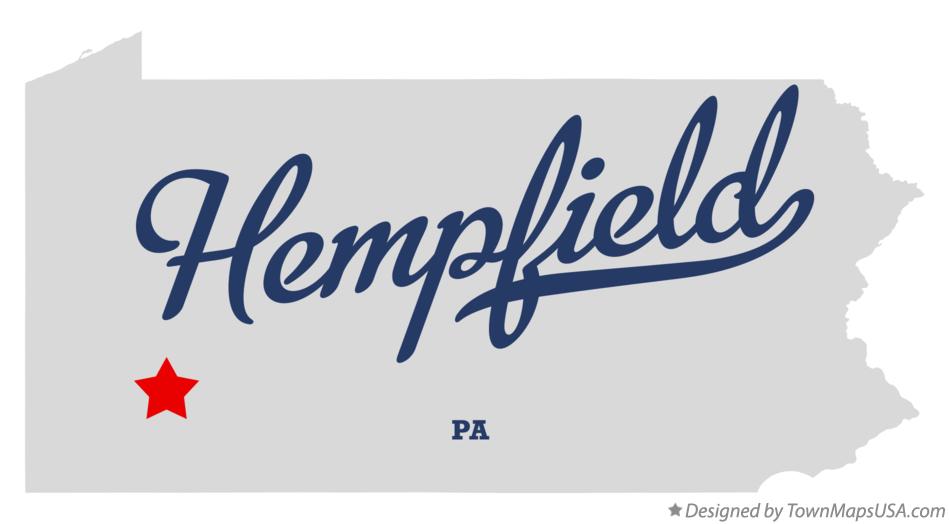 Map of Hempfield Pennsylvania PA