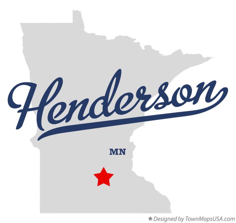 Map of Henderson Minnesota MN