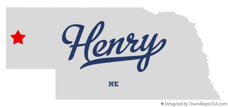 Map of Henry Nebraska NE