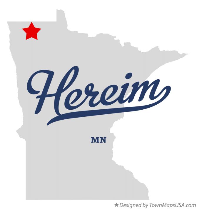 Map of Hereim Minnesota MN