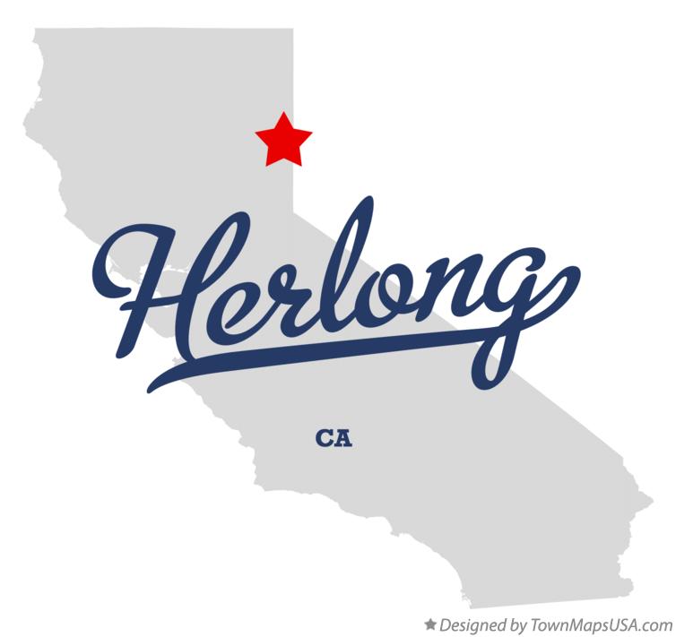 Map of Herlong California CA