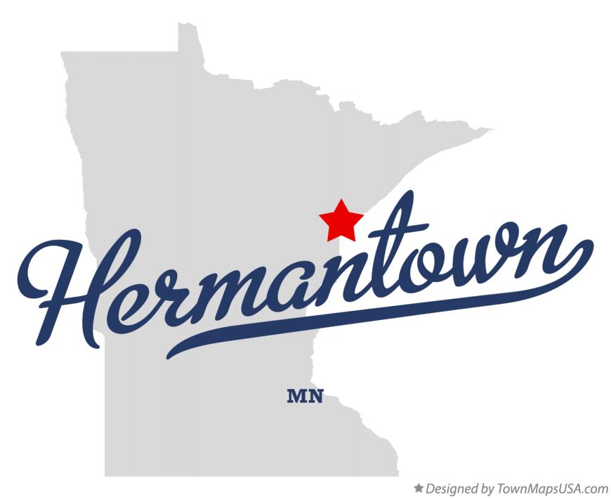 Map of Hermantown Minnesota MN