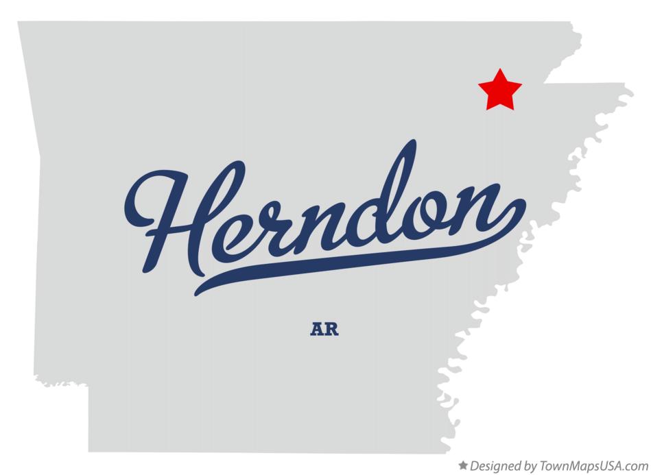 Map of Herndon Arkansas AR