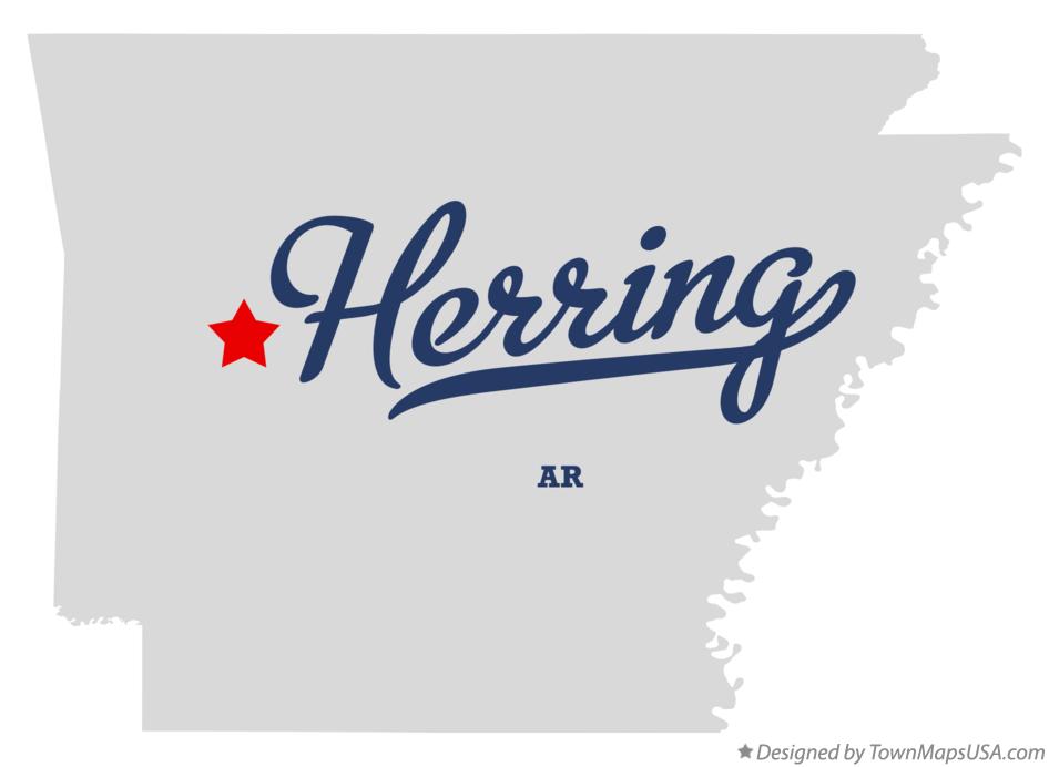 Map of Herring Arkansas AR