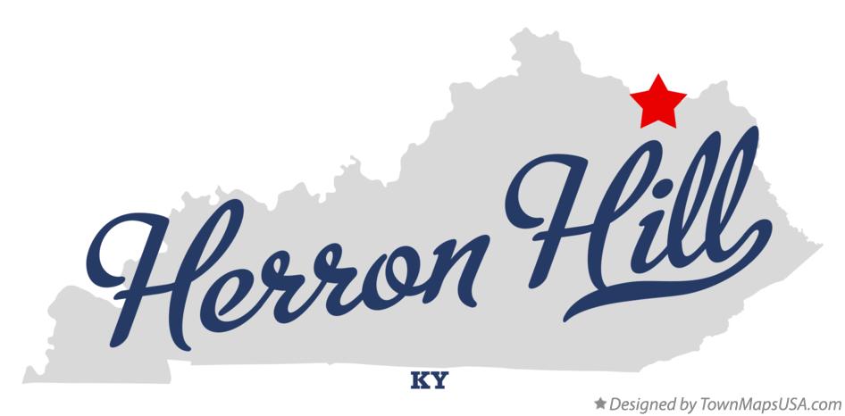 Map of Herron Hill Kentucky KY