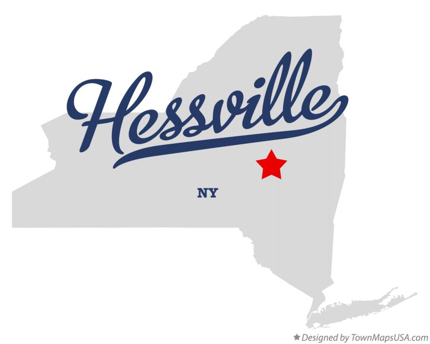 Map of Hessville New York NY
