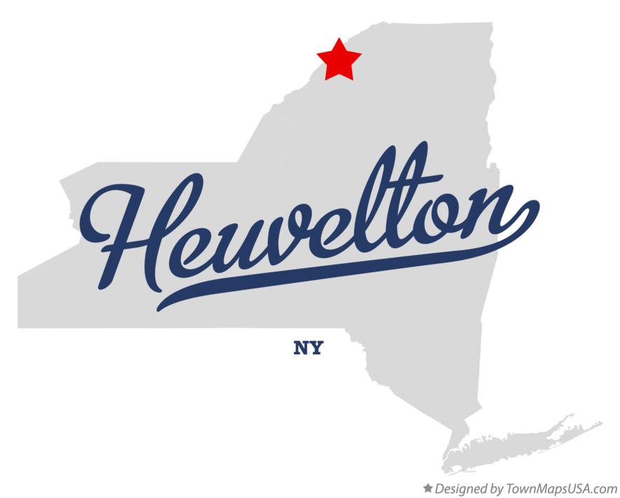 Map of Heuvelton New York NY
