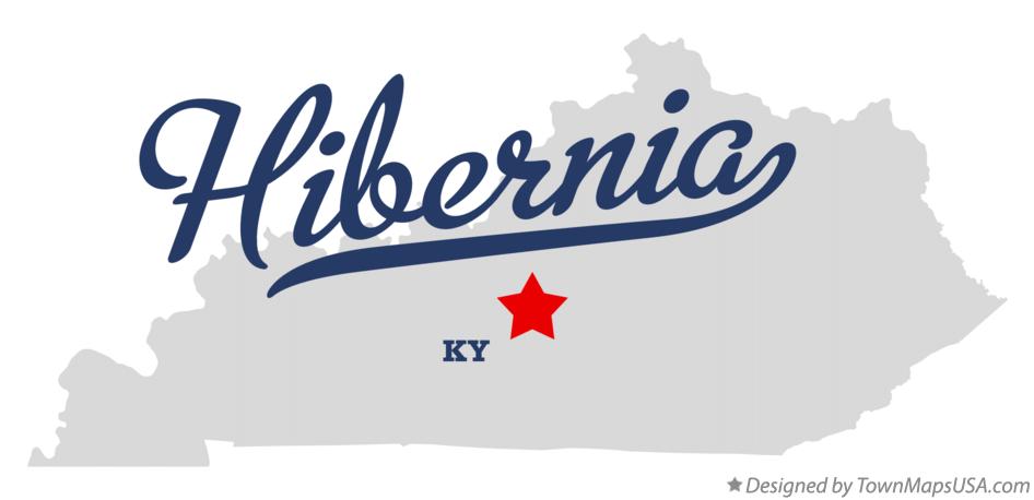 Map of Hibernia Kentucky KY