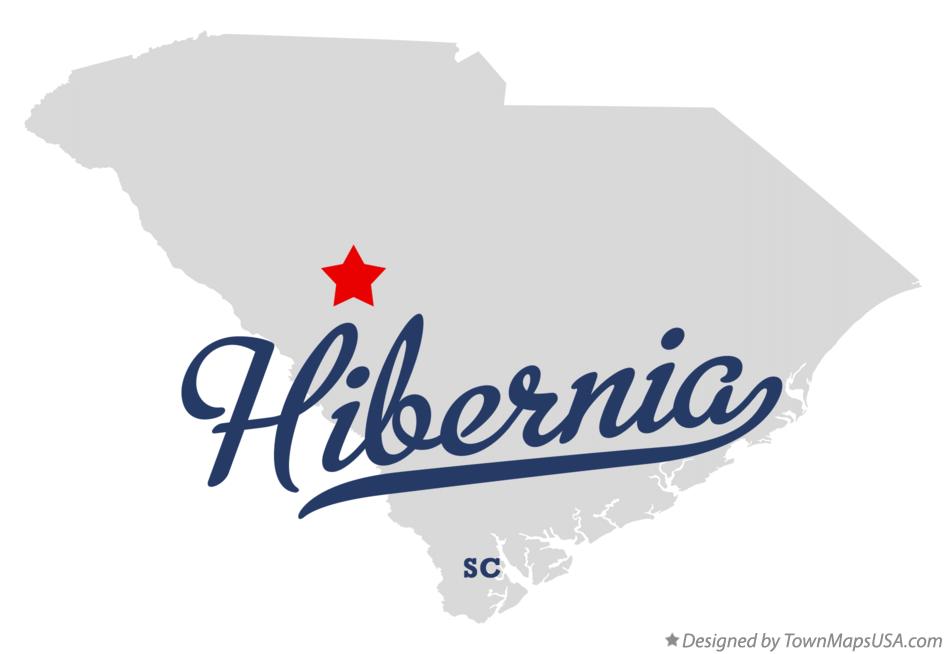 Map of Hibernia South Carolina SC