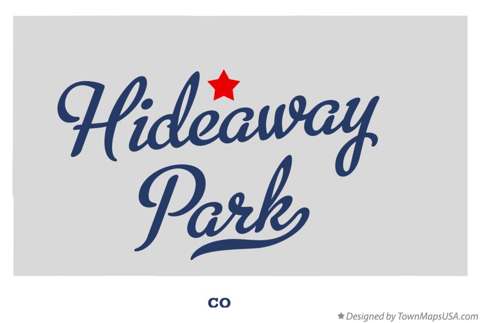 Map of Hideaway Park Colorado CO