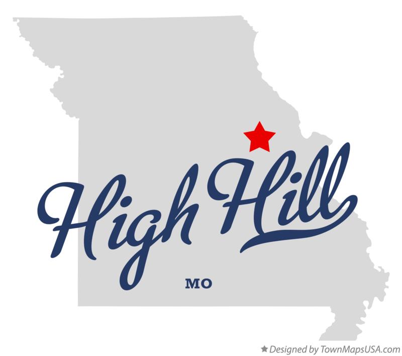 Map of High Hill Missouri MO