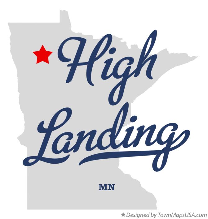 Map of High Landing Minnesota MN
