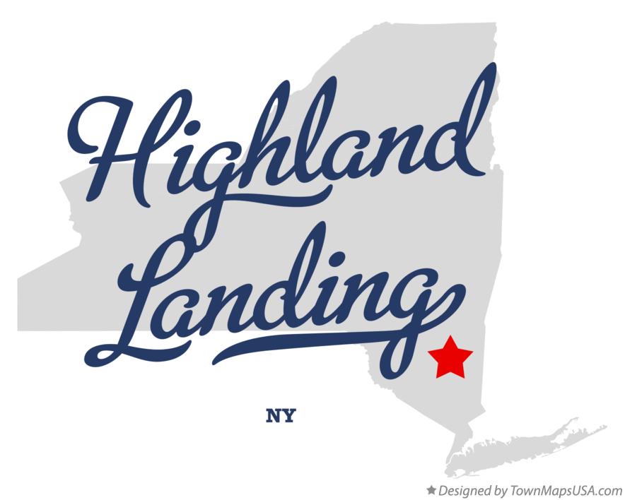 Map of Highland Landing New York NY