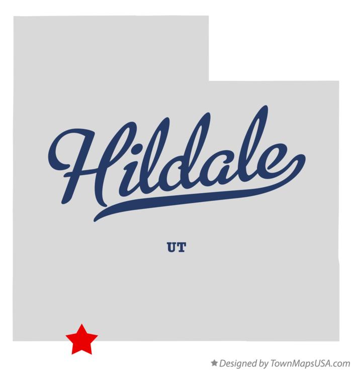 Map of Hildale Utah UT