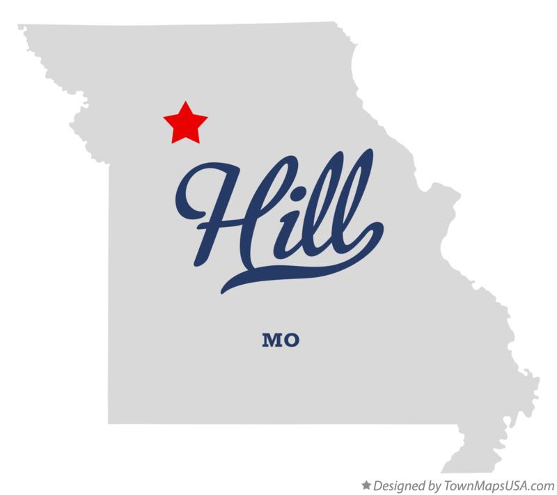 Map of Hill Missouri MO