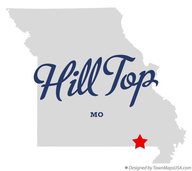 Map of Hill Top Missouri MO