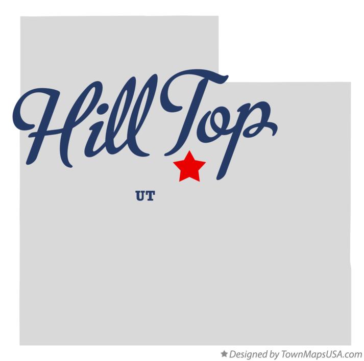 Map of Hill Top Utah UT