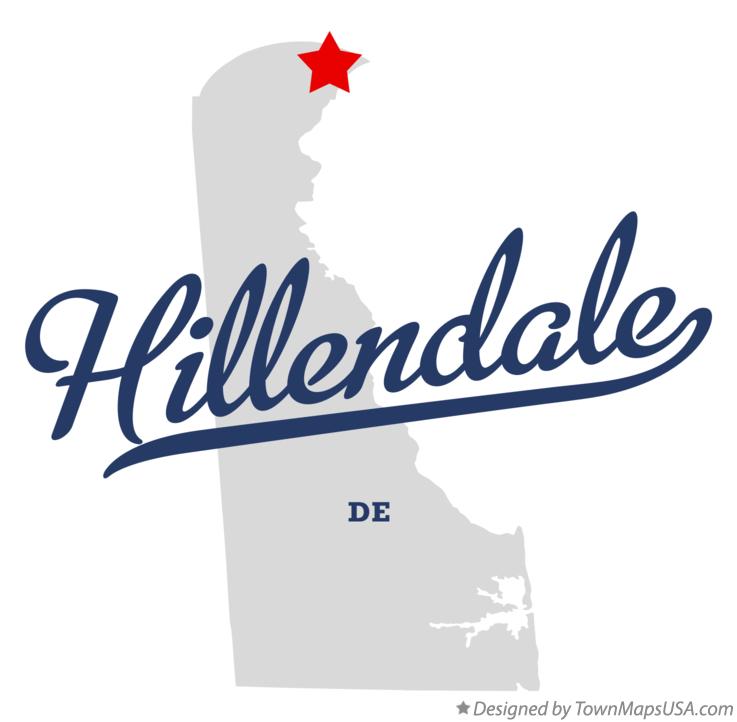 Map of Hillendale Delaware DE