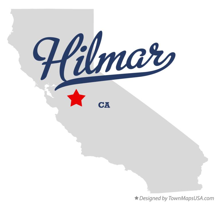 Map of Hilmar California CA
