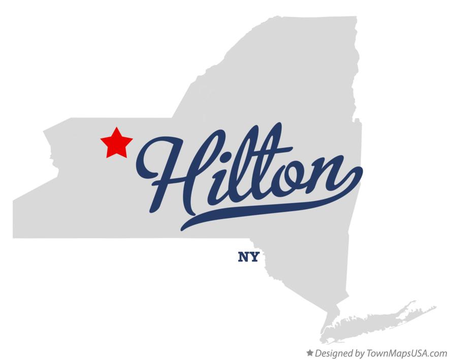 Map of Hilton New York NY