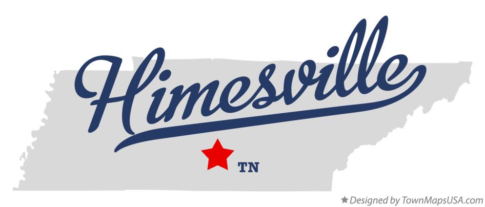Map of Himesville Tennessee TN