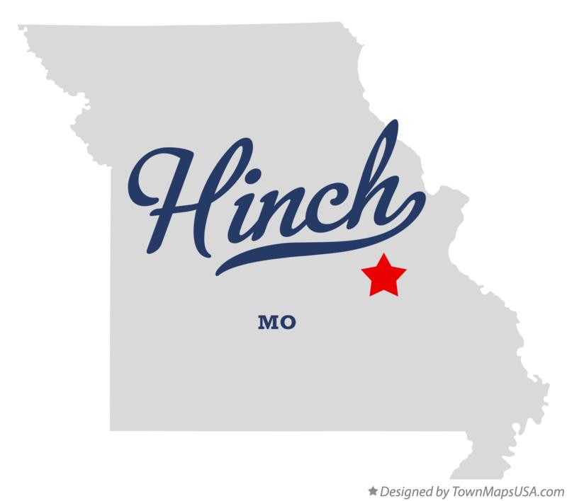 Map of Hinch Missouri MO