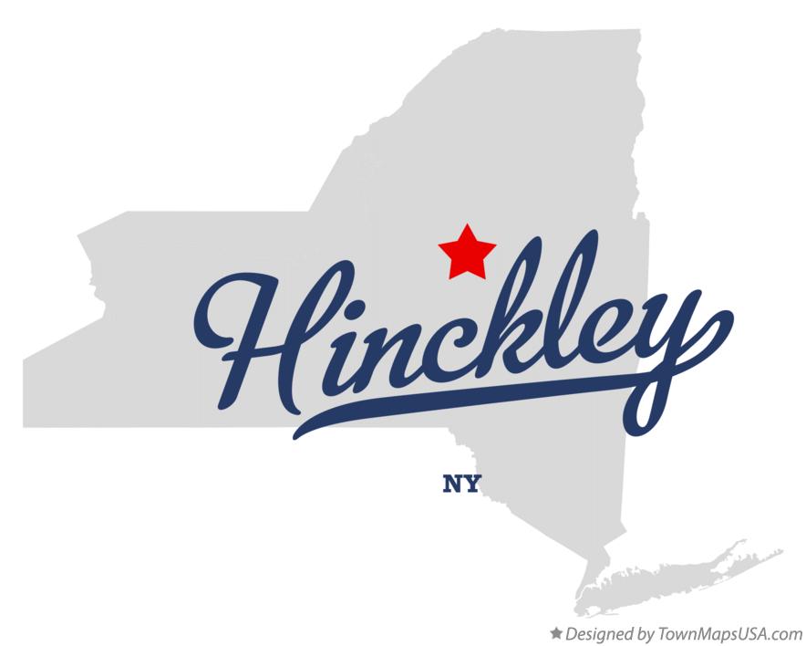 Map of Hinckley New York NY