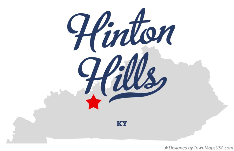 Map of Hinton Hills Kentucky KY