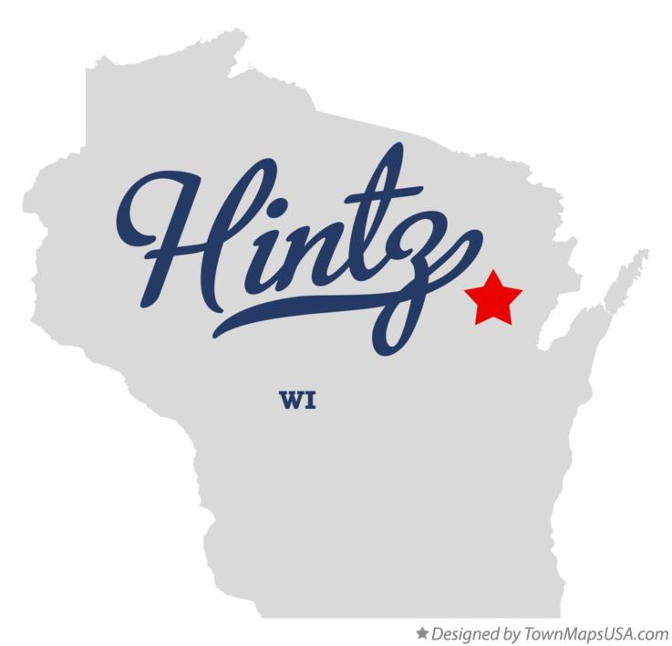 Map of Hintz Wisconsin WI