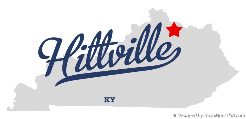 Map of Hittville Kentucky KY