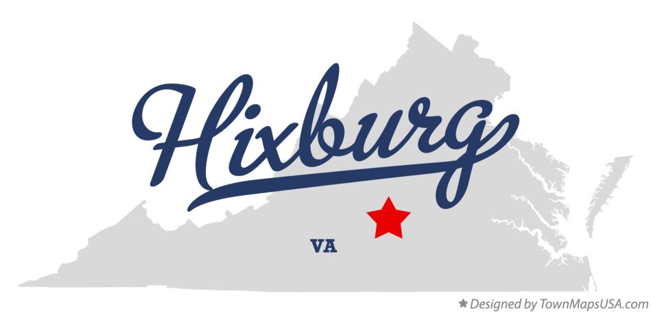 Map of Hixburg Virginia VA