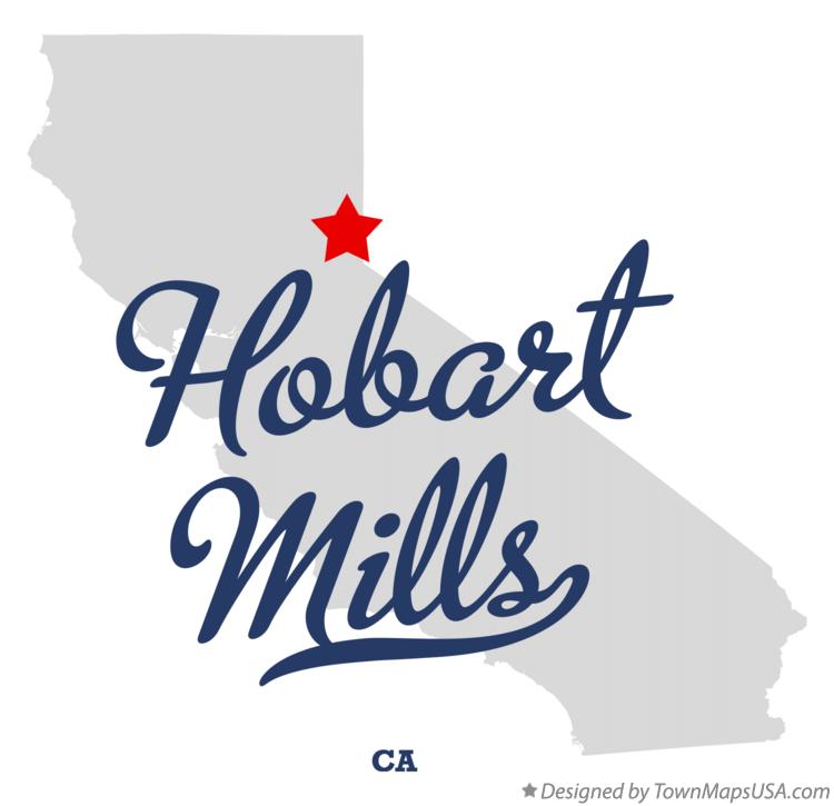 Map of Hobart Mills California CA