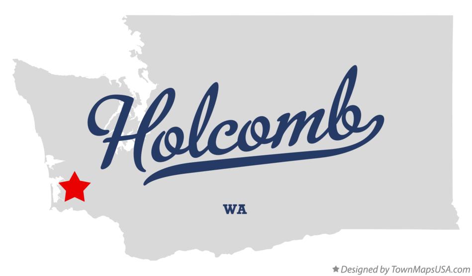 Map of Holcomb Washington WA